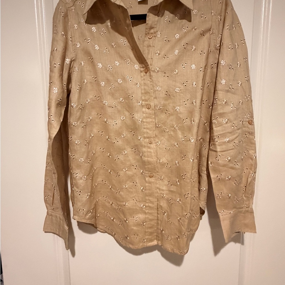 bundle 5 small tops, all sell together for 30, business, casual, floral, eyelit